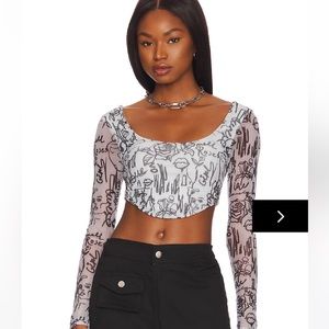 SUPERDOWN CROPTOP